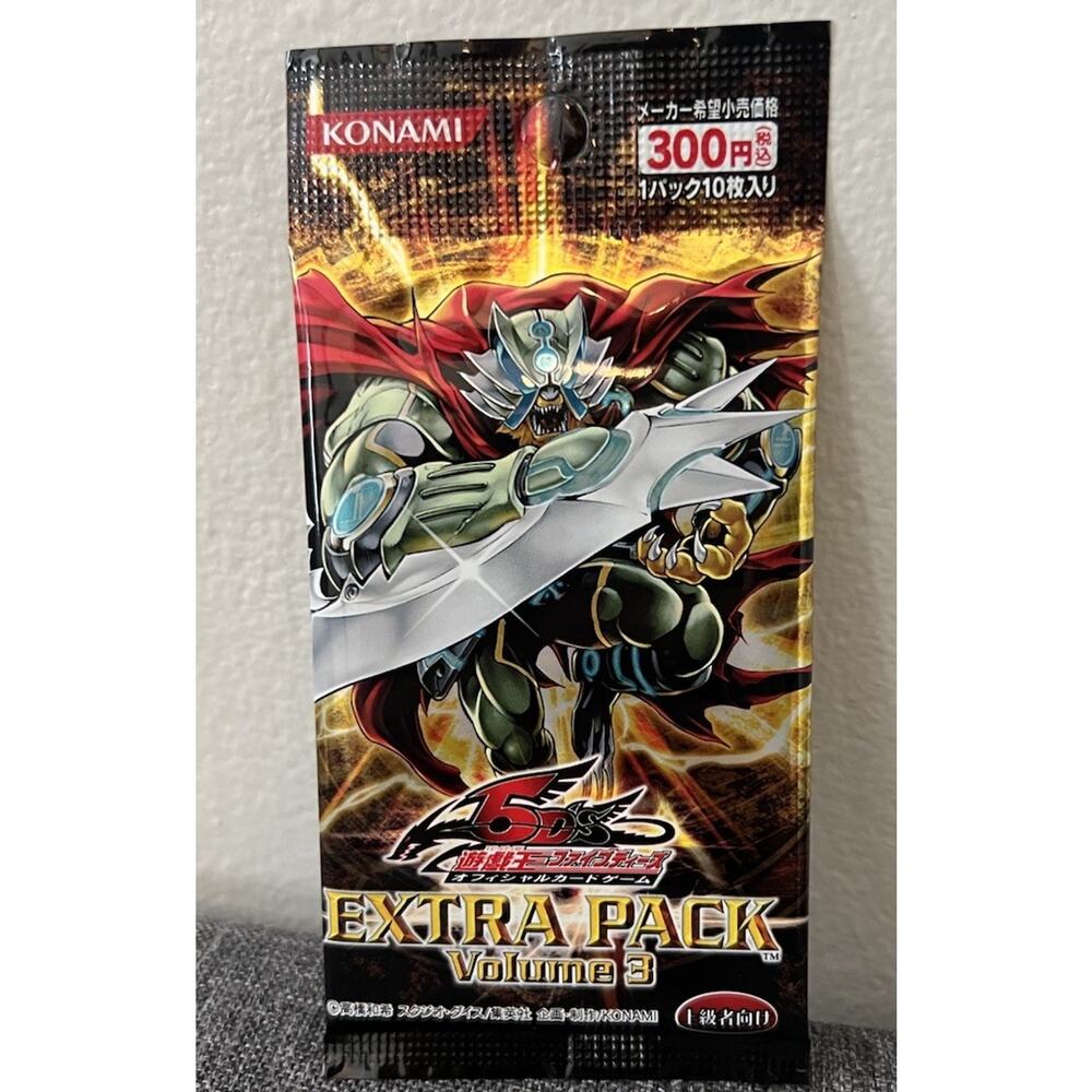 Yu-Gi-Oh! 5D'S Japanese Extra Pack Volume 3 Booster Pack Brand New US Seller